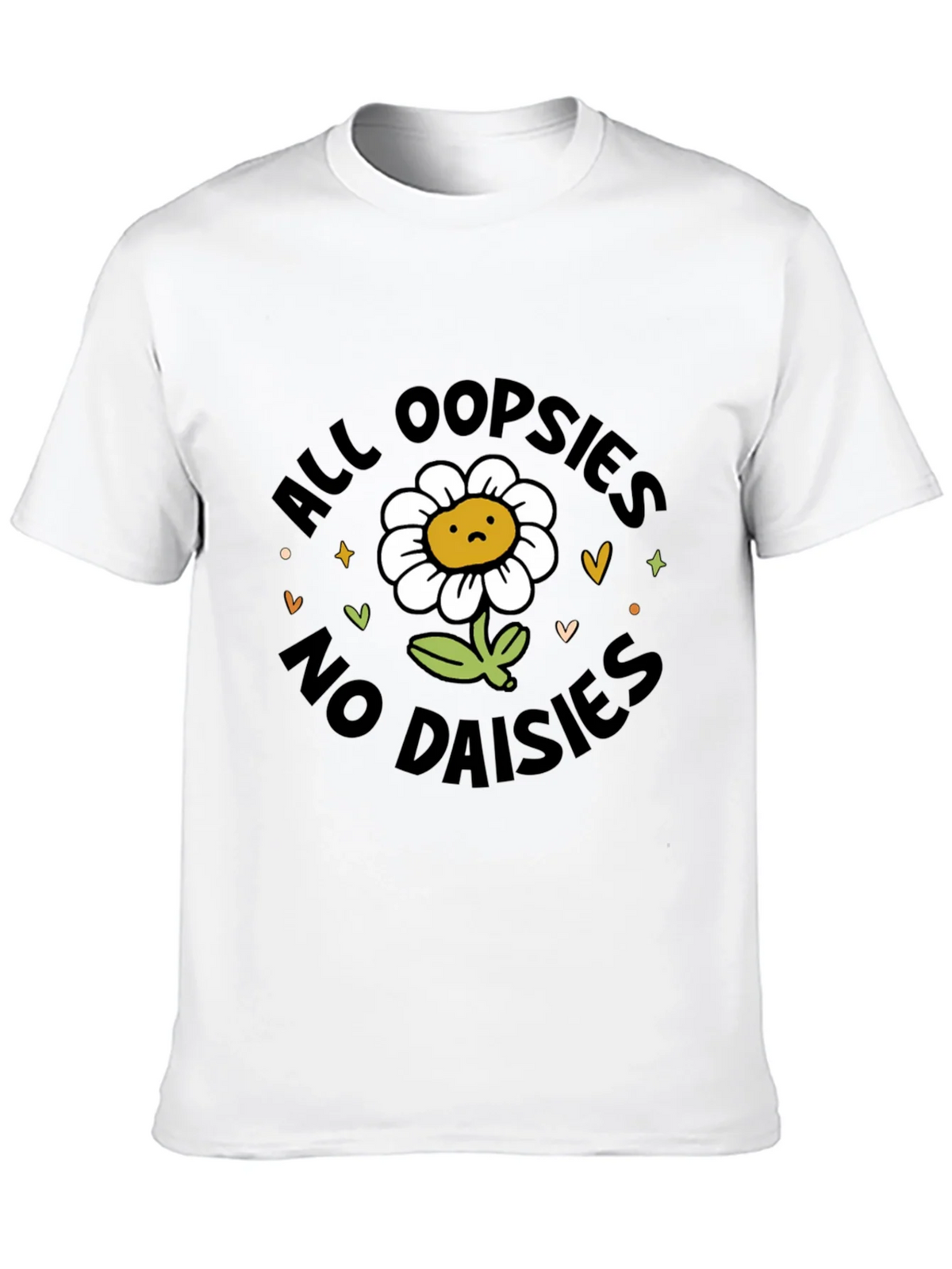 All Oopsies No Daisies T-Shirt - Black Graphic Tee product image 9
