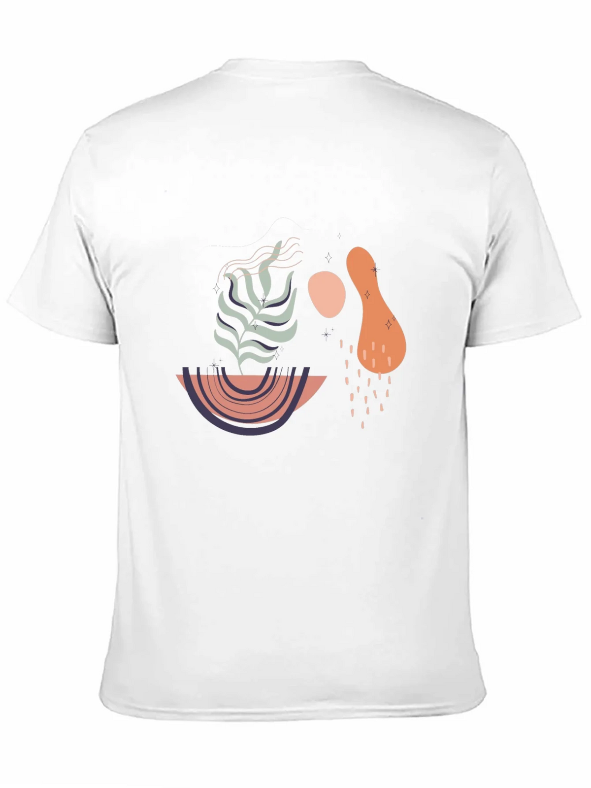 Abstract Graphic Print T-Shirt - Modern Art Tee product image 10