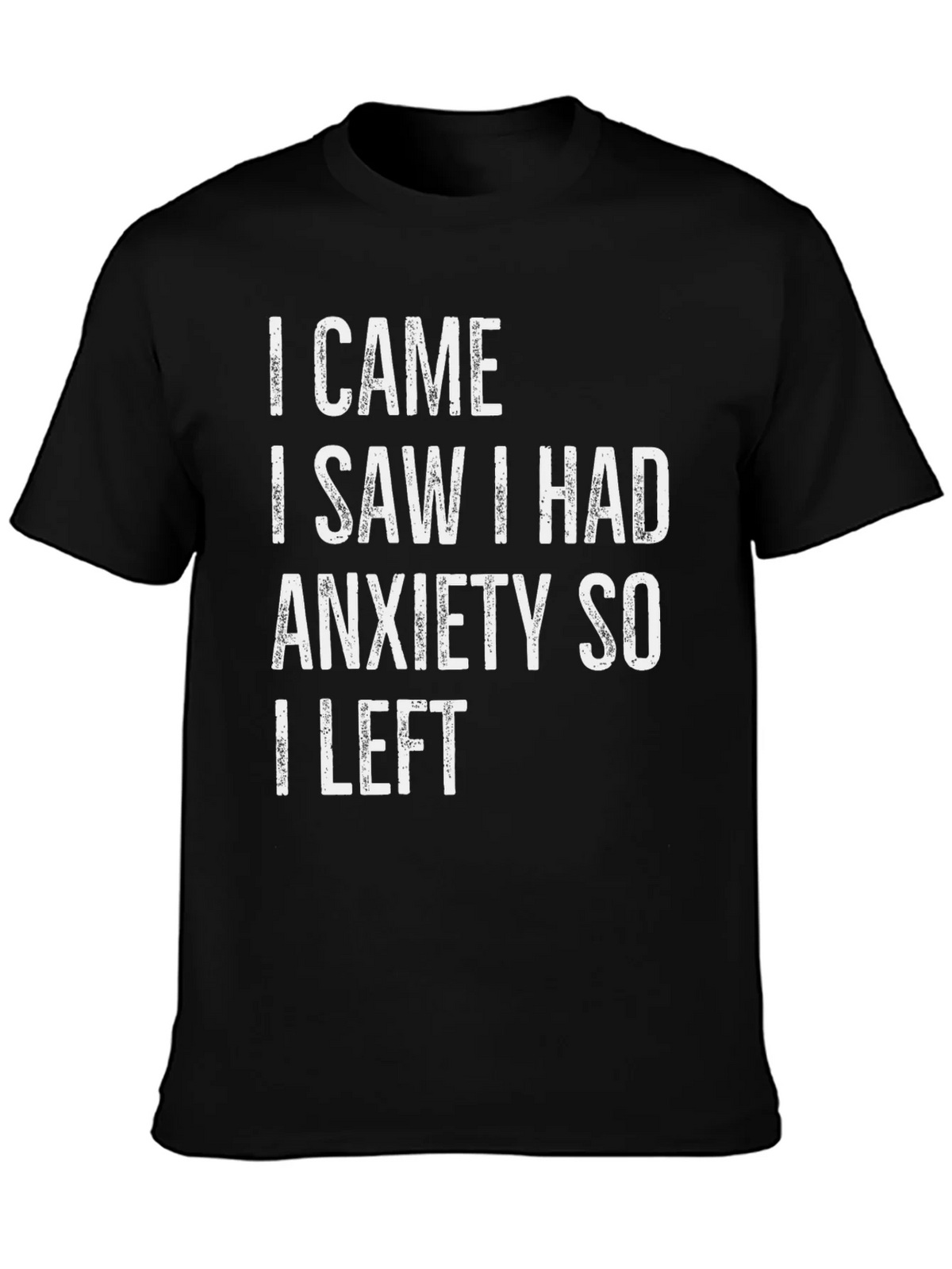 Anxiety Graphic Tee - Funny Slogan T-Shirt product image 3