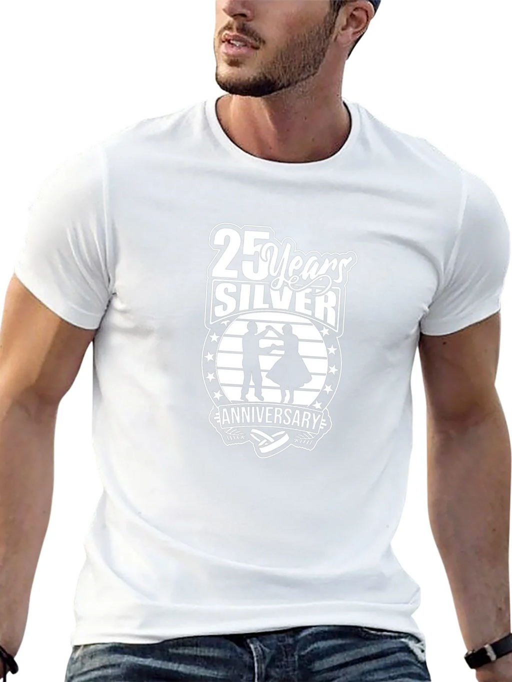 25th Anniversary T-Shirt - Silver Celebration product image 12