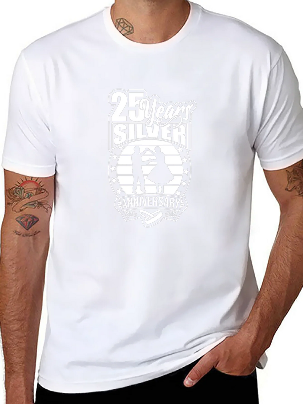25th Anniversary T-Shirt - Silver Celebration product image 7