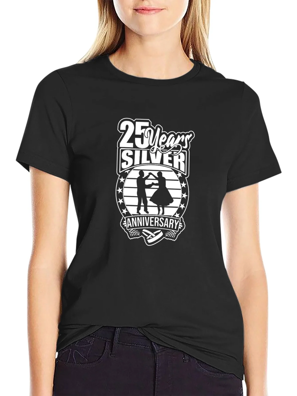 25th Anniversary T-Shirt - Silver Celebration product image 2