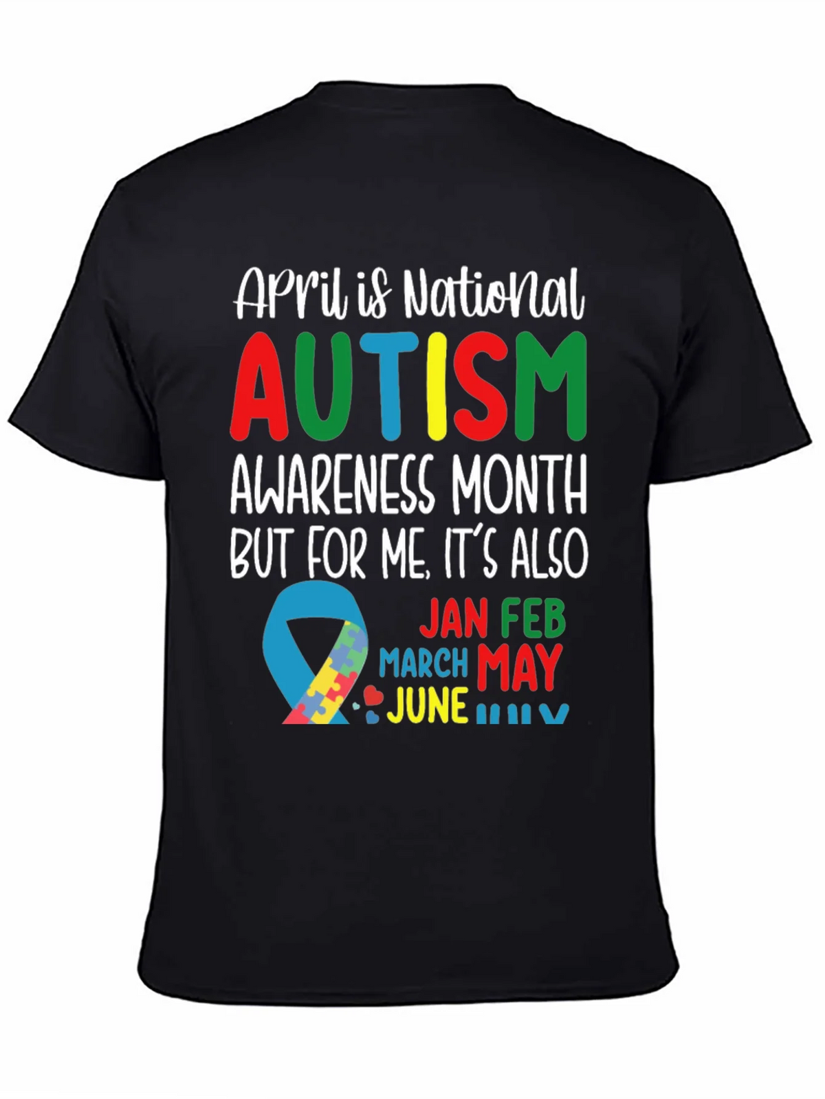 Autism Awareness Month Graphic T-Shirt product image 4