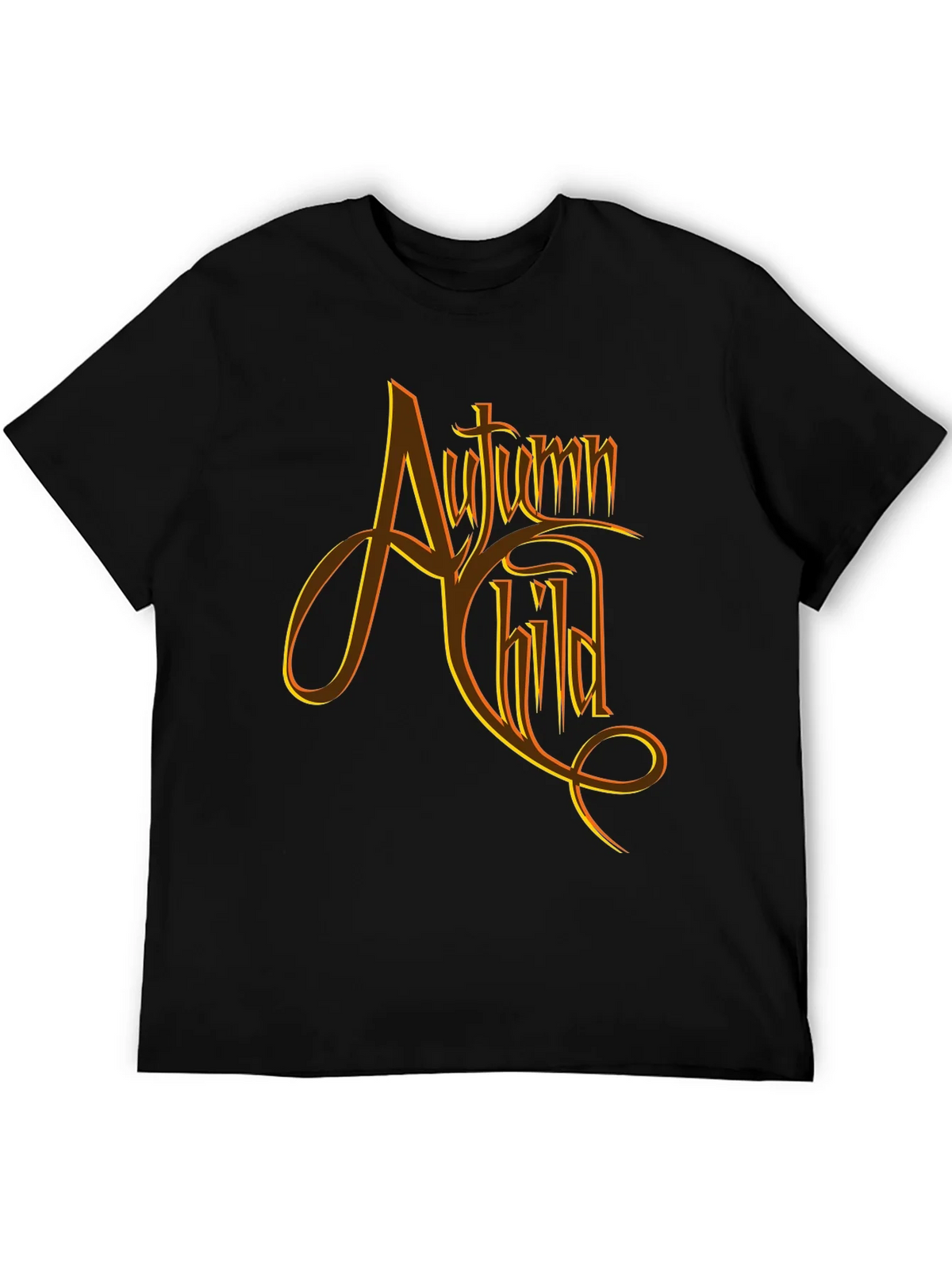 Autumn Child Graphic Tee - Black product image 5