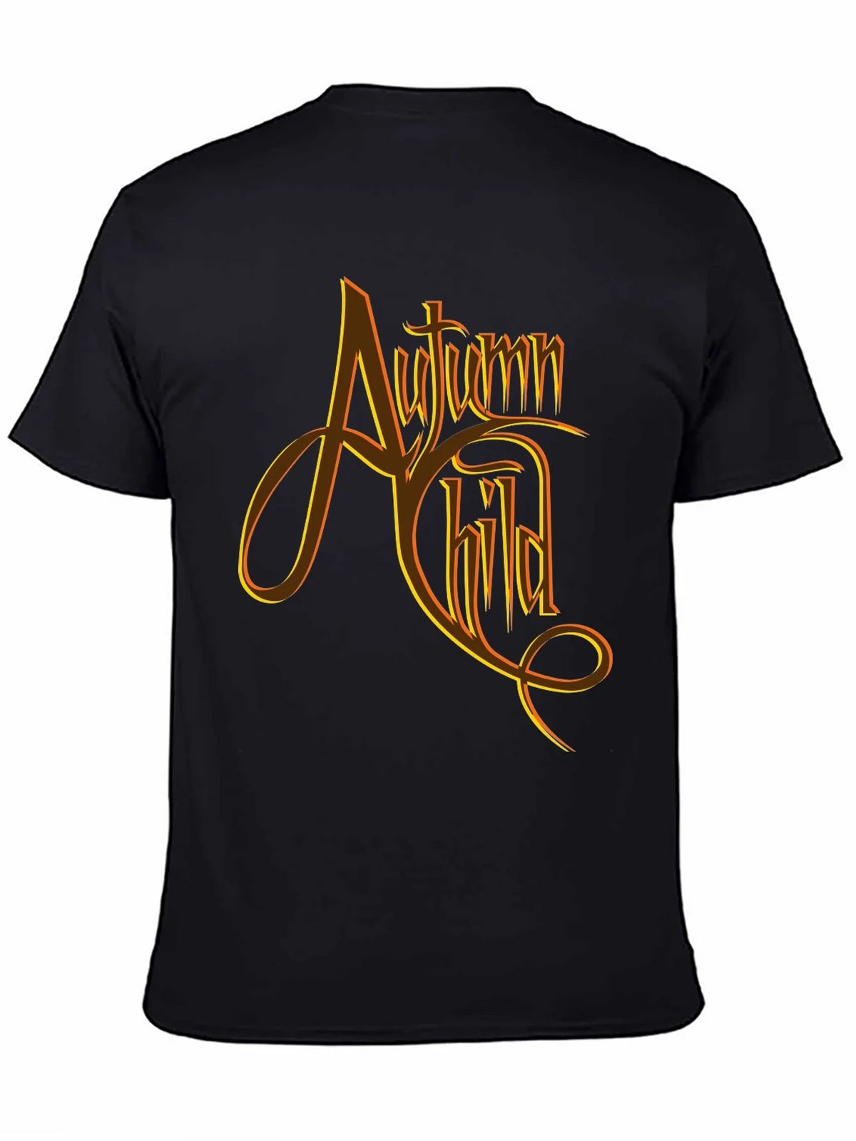 Autumn Child Graphic Tee - Black product image 4