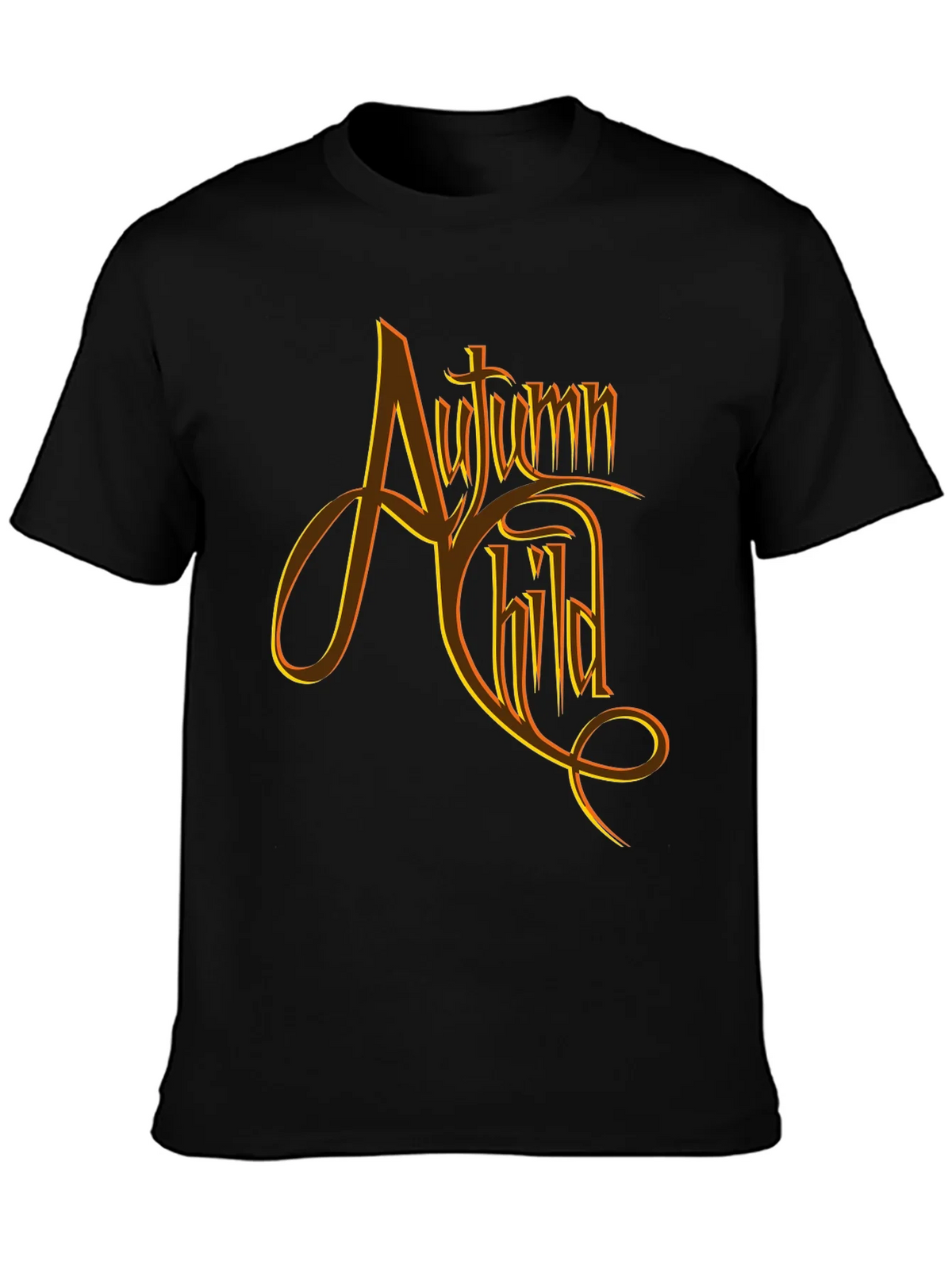 Autumn Child Graphic Tee - Black product image 3