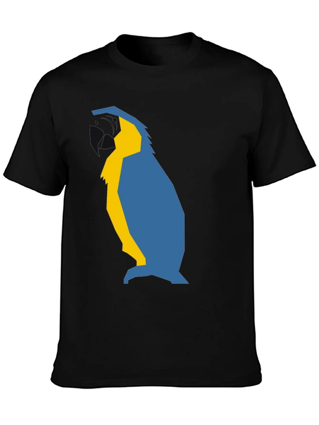 Abstract Penguin Graphic Tee - Black product image 3
