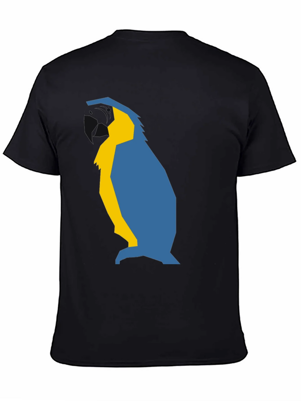 Abstract Penguin Graphic Tee - Black product image 4