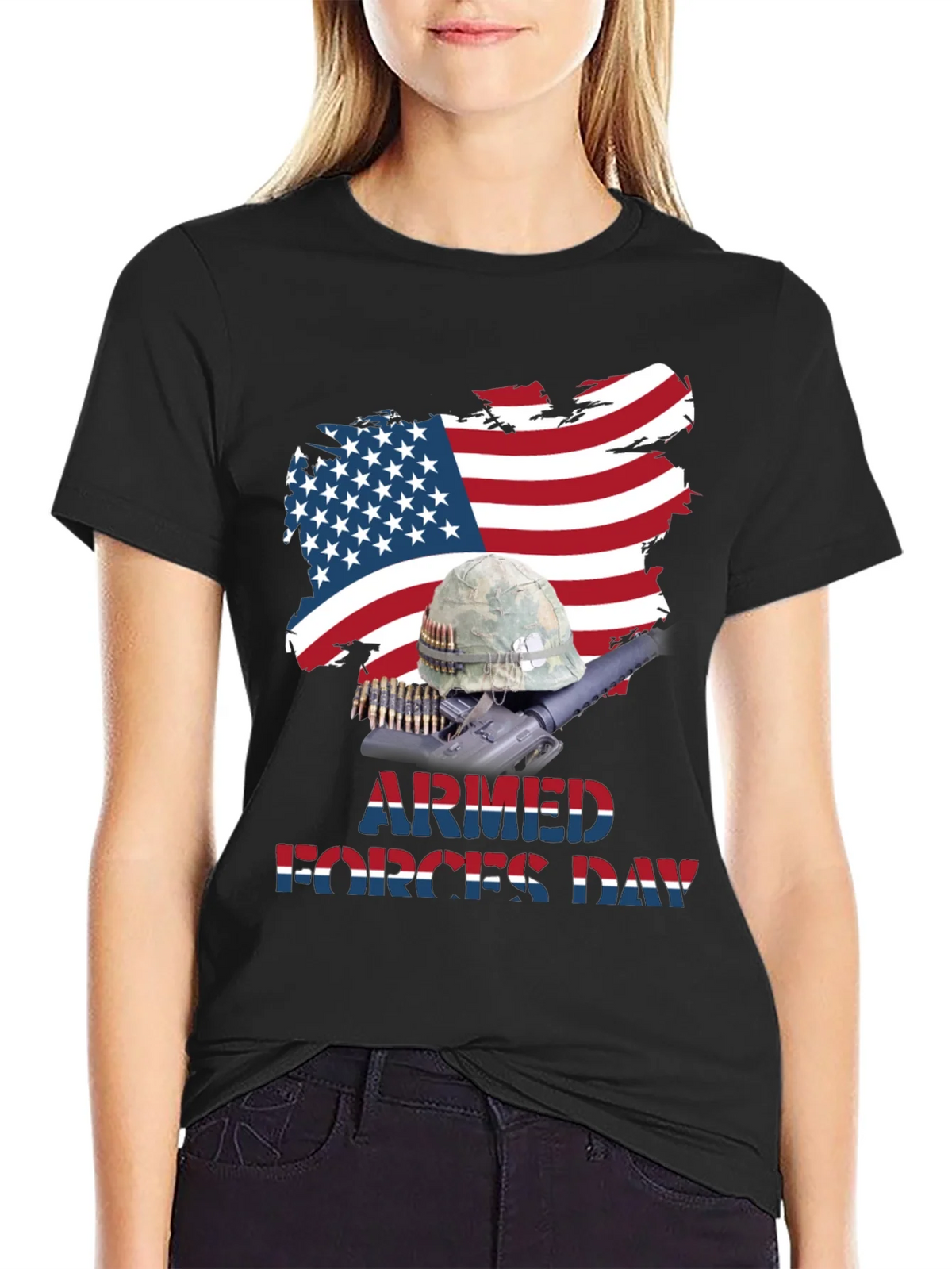 Armed Forces Day Graphic T-Shirt product image 2