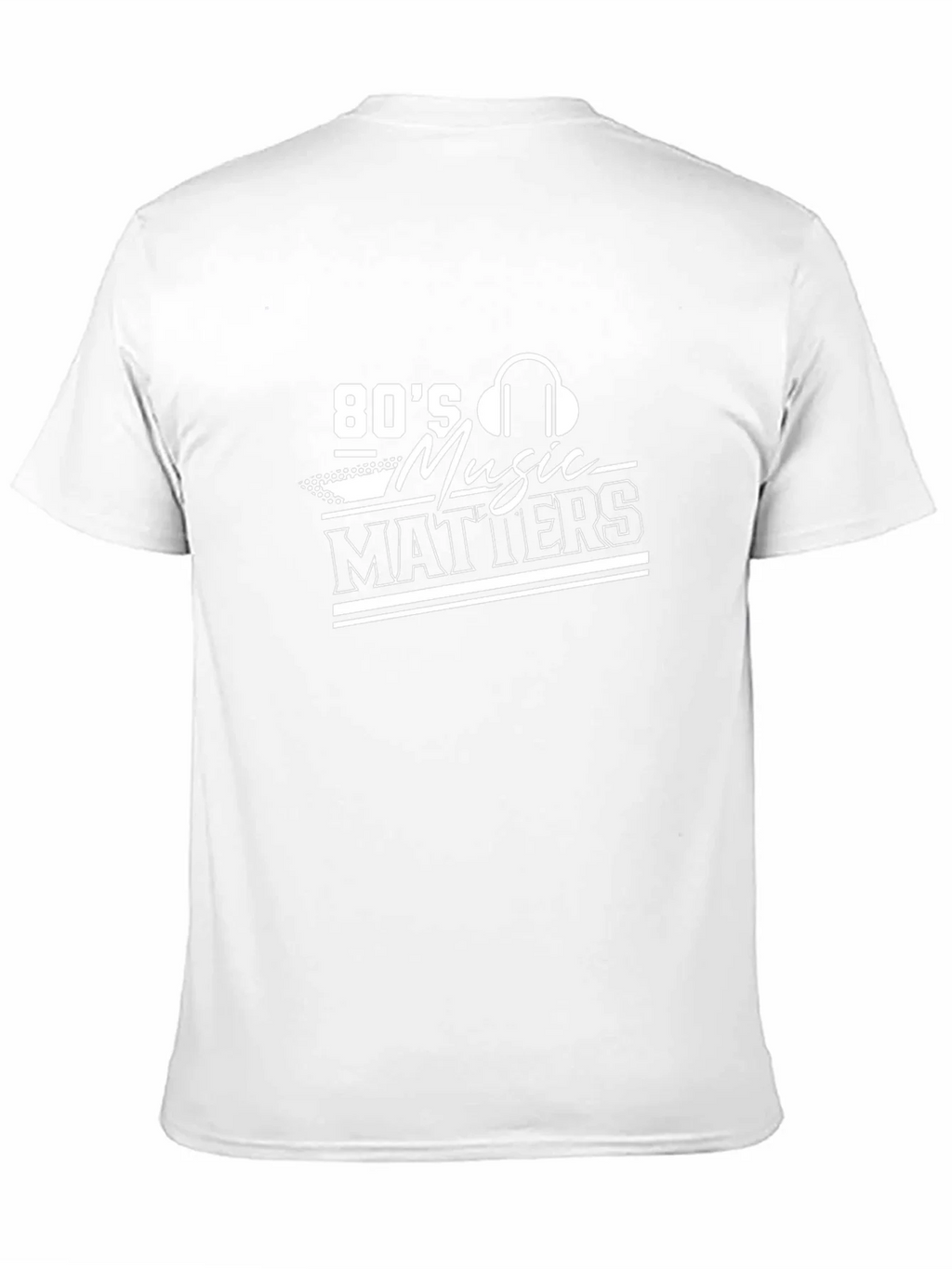80s Music Matters Graphic Tee - Black product image 10