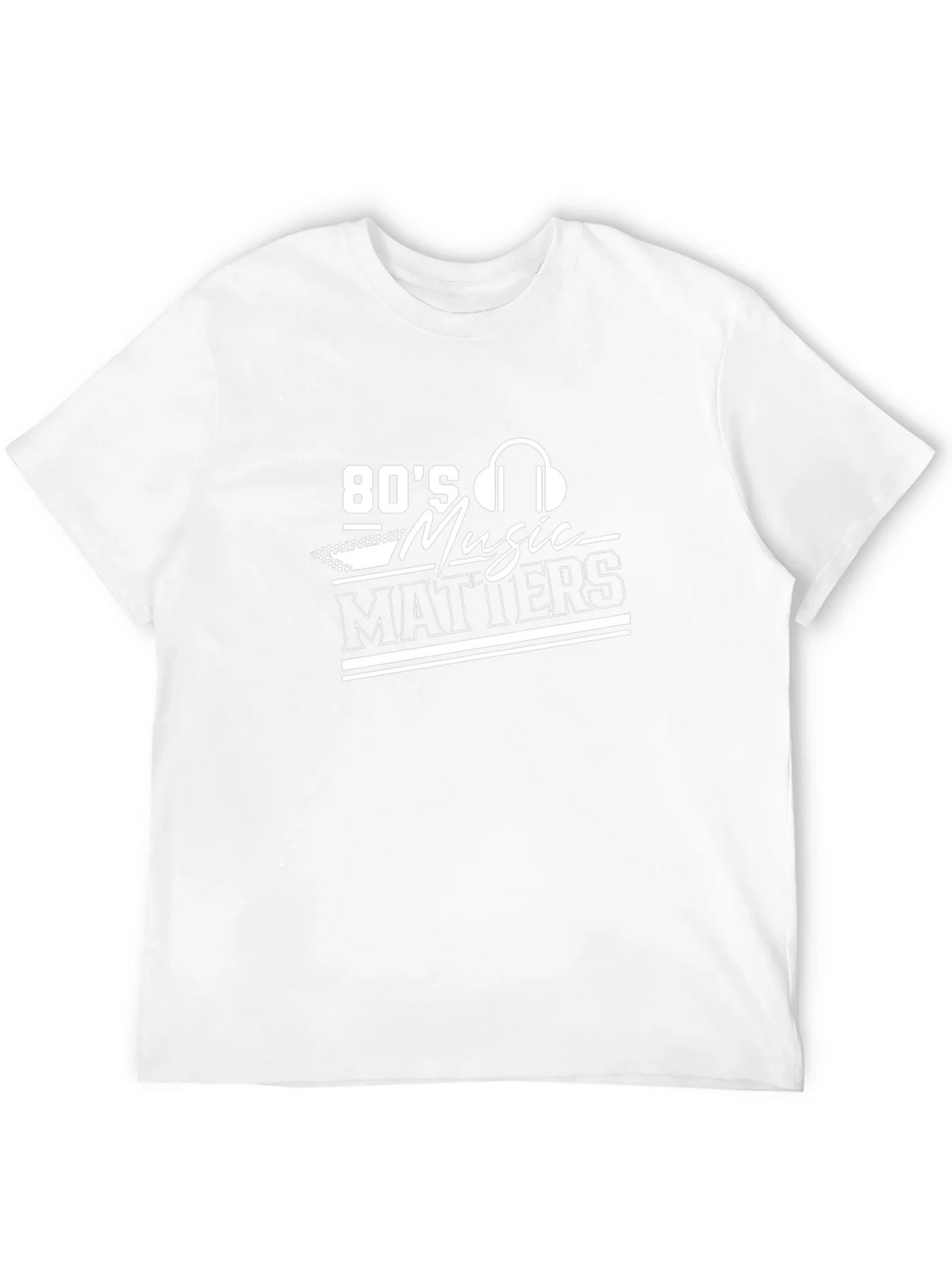 80s Music Matters Graphic Tee - Black product image 11