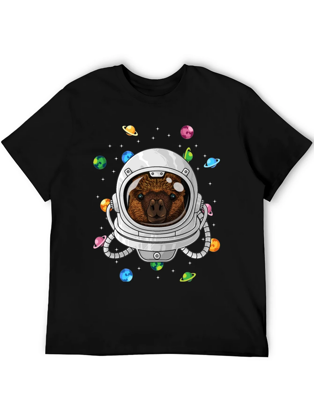 Astronaut Quokka Space T-Shirt product image 5