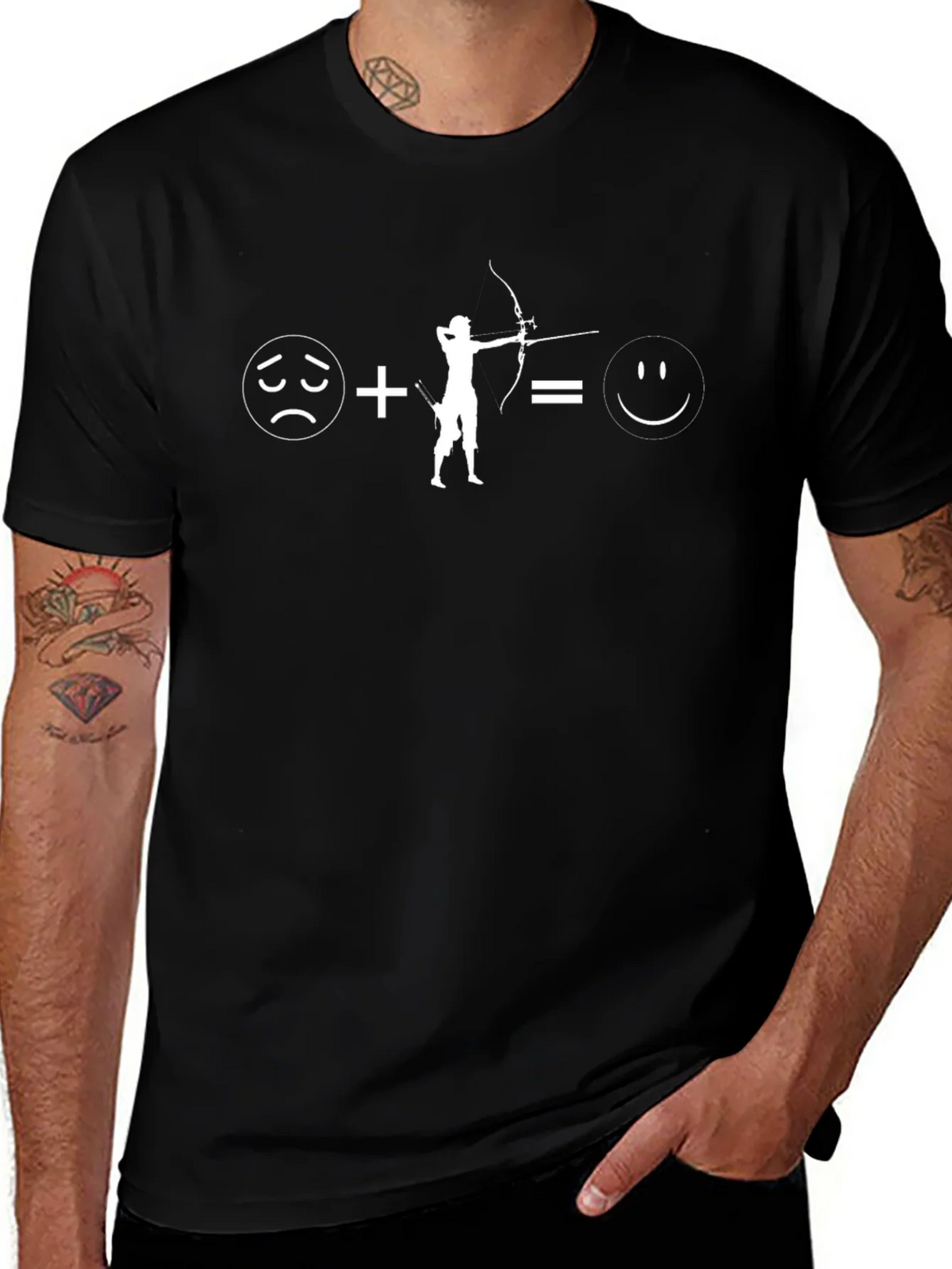 Archery Makes You Happy T-Shirt product image 1