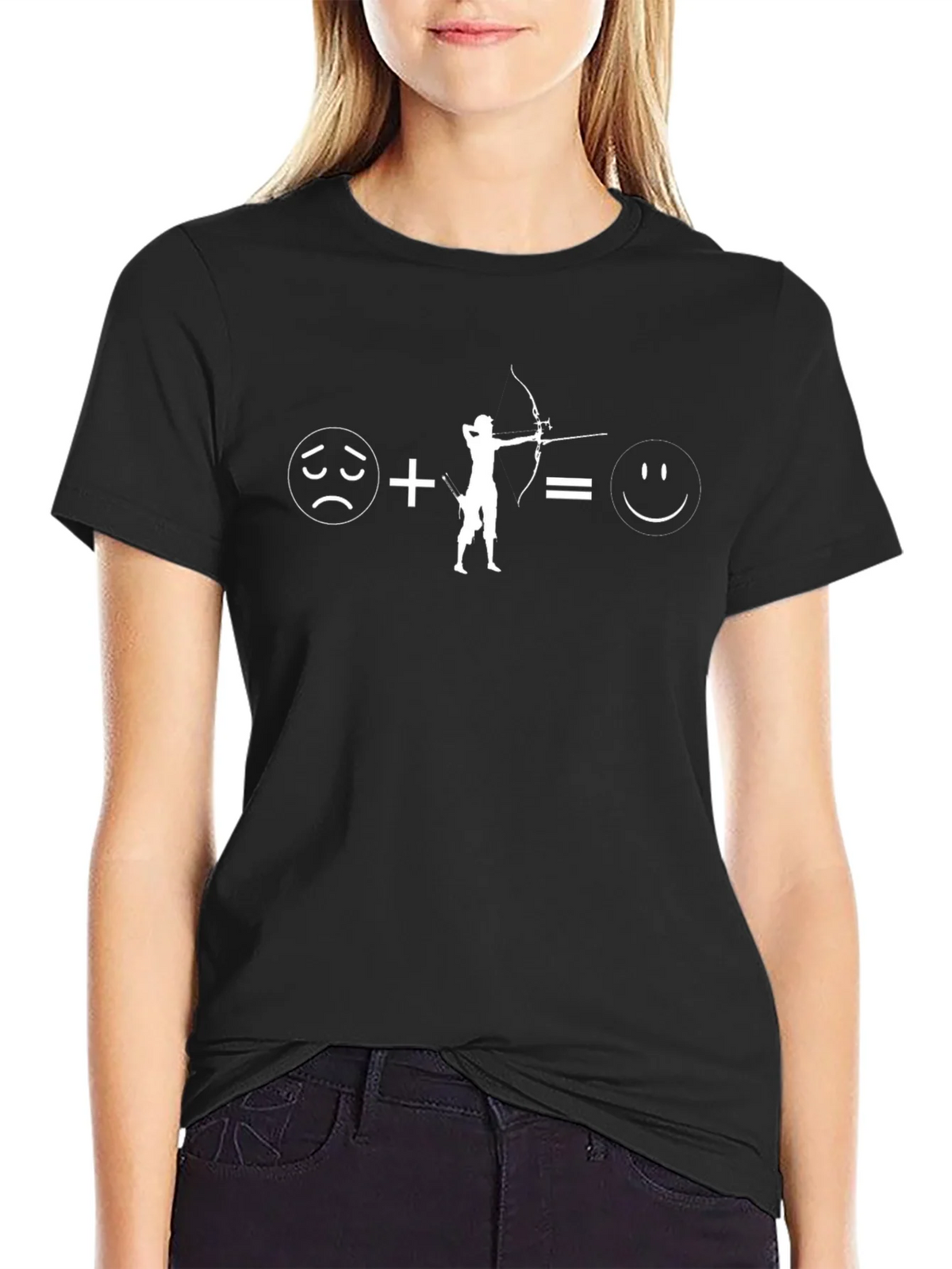 Archery Makes You Happy T-Shirt product image 2