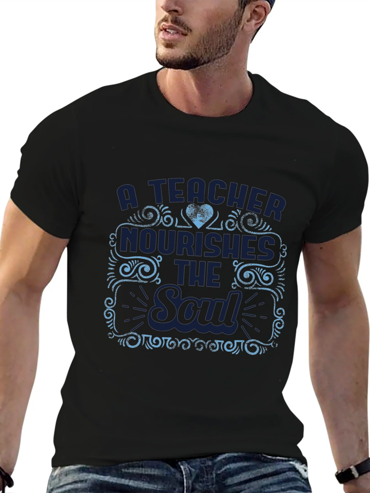 A Teacher Nourishes the Soul T-Shirt product image 6