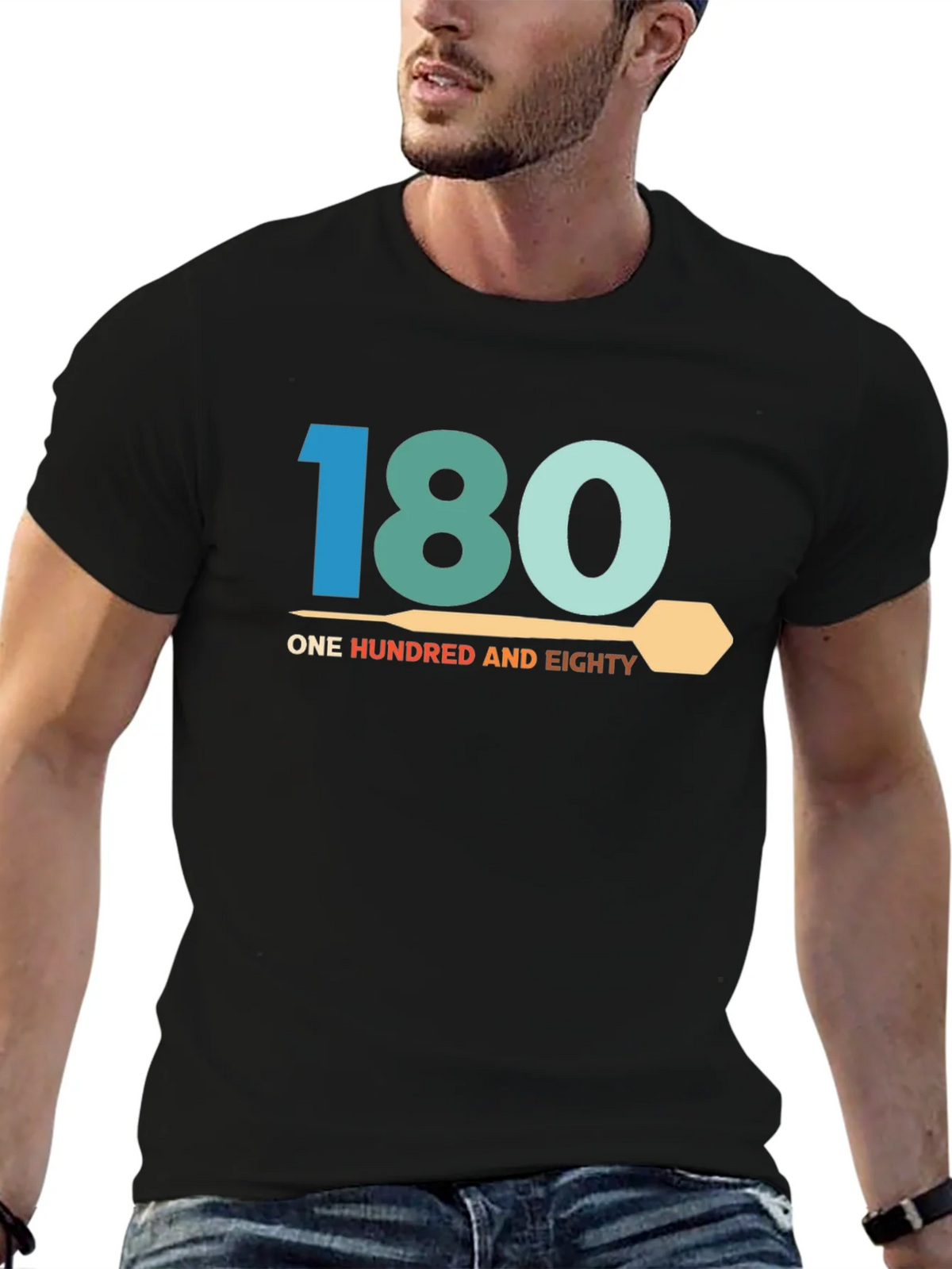 180 Darts T-Shirt - One Hundred and Eighty product image 6