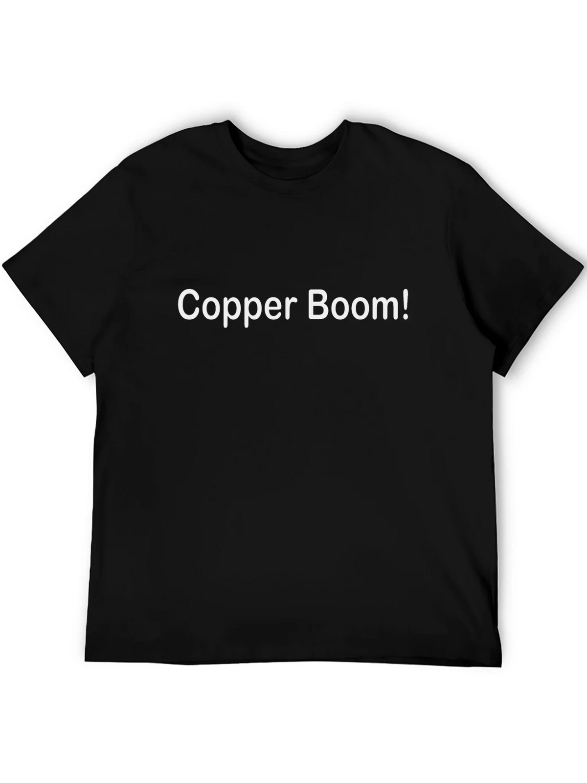Copper Boom! Graphic T-Shirt - Trendy Crew Neck Tee product image 5