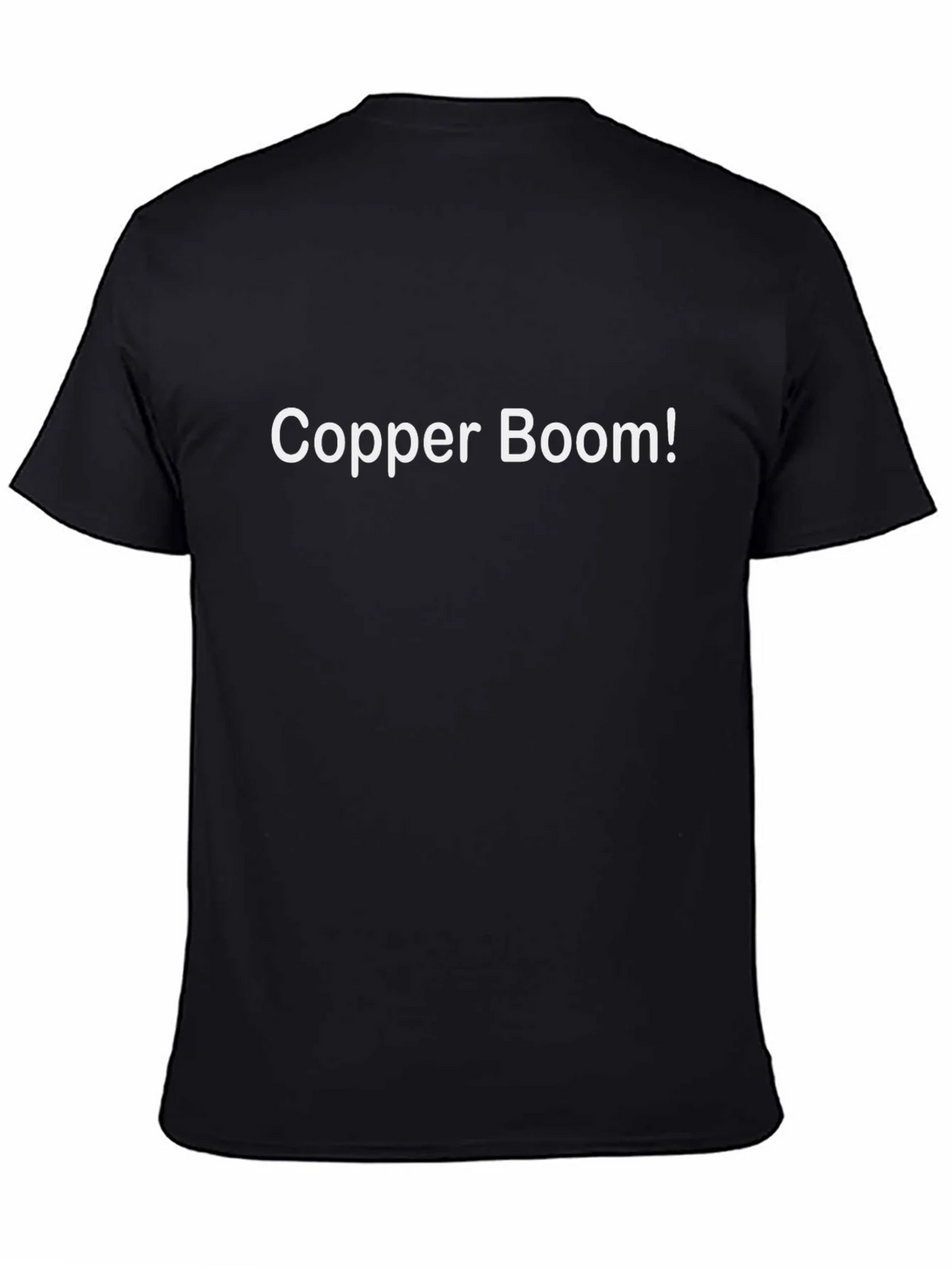 Copper Boom! Graphic T-Shirt - Trendy Crew Neck Tee product image 4