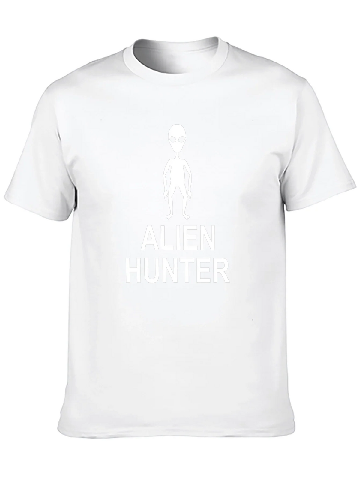 Alien Hunter Graphic Tee - Black Cotton T-Shirt product image 9