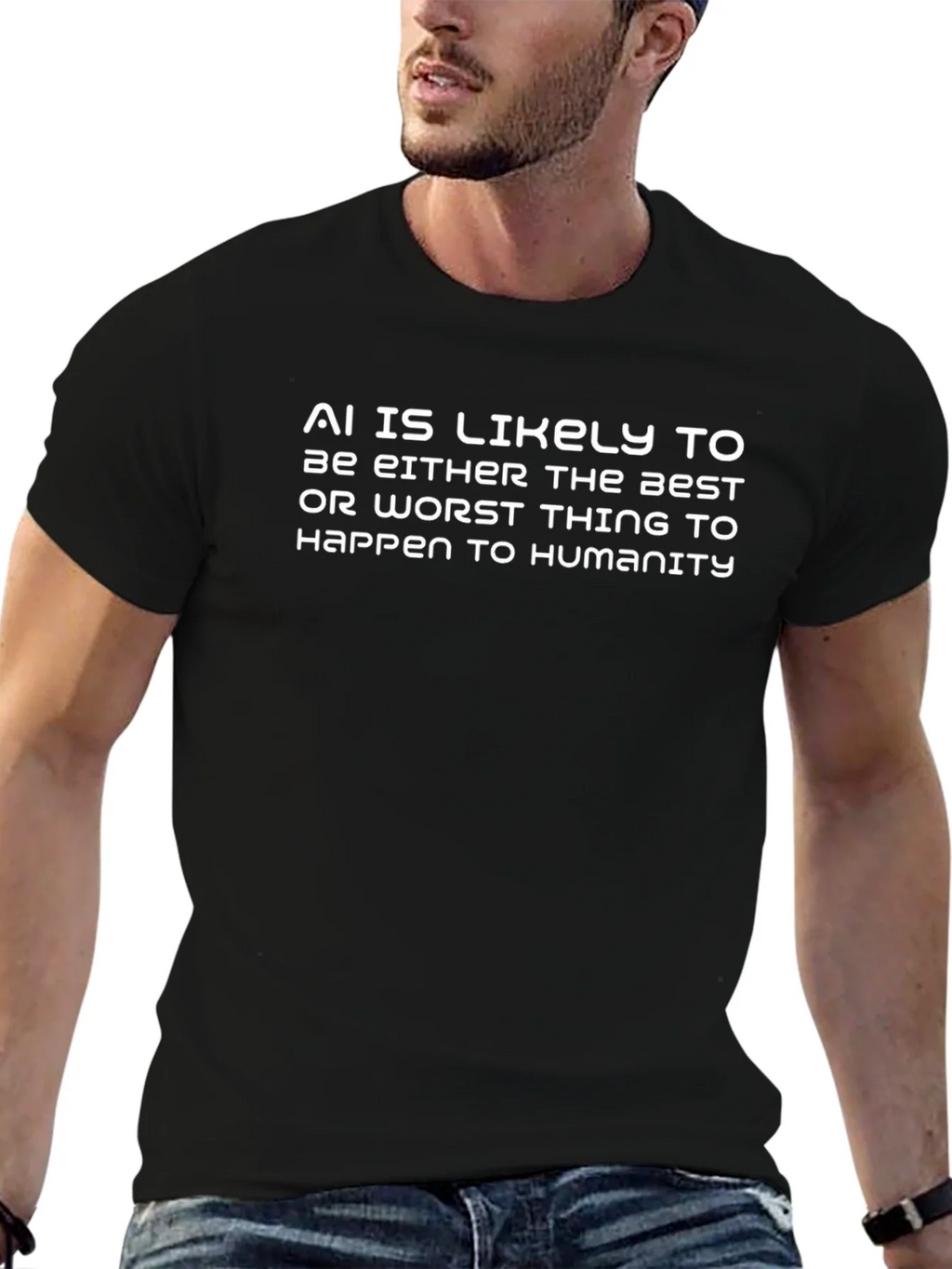 AI Humor T-Shirt: Best or Worst Thing? product image 6