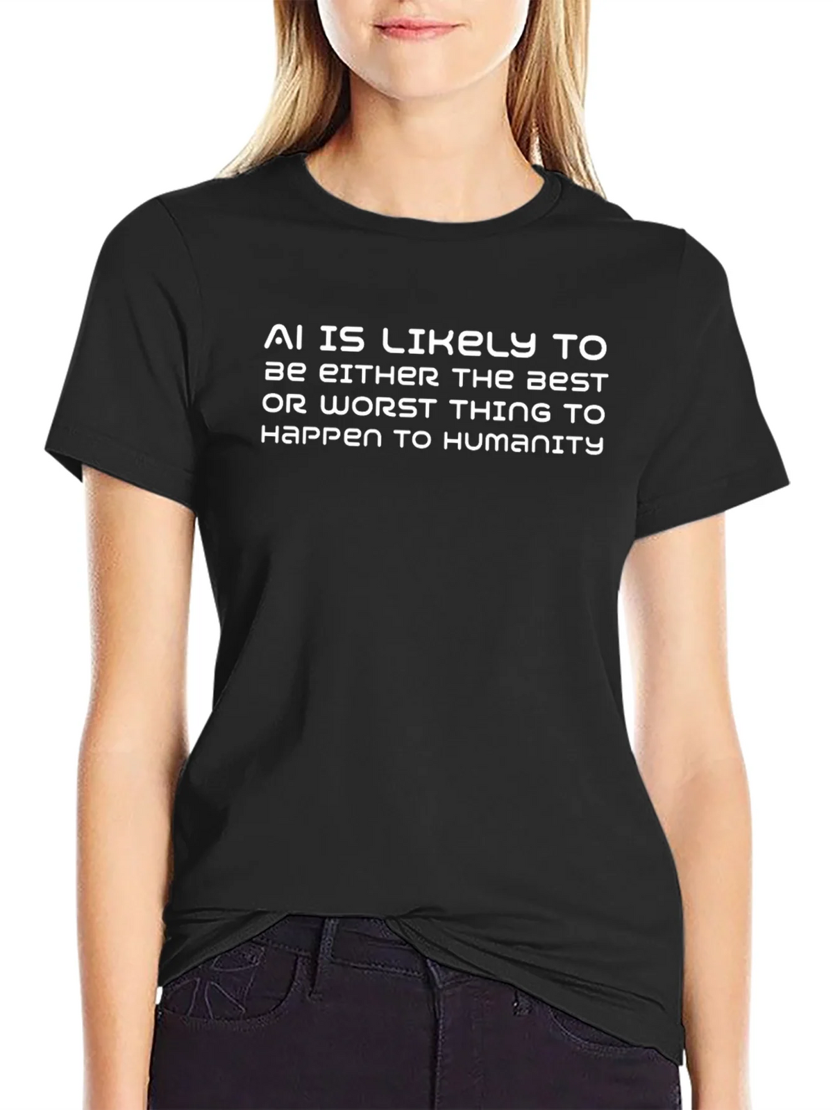 AI Humor T-Shirt: Best or Worst Thing? product image 2