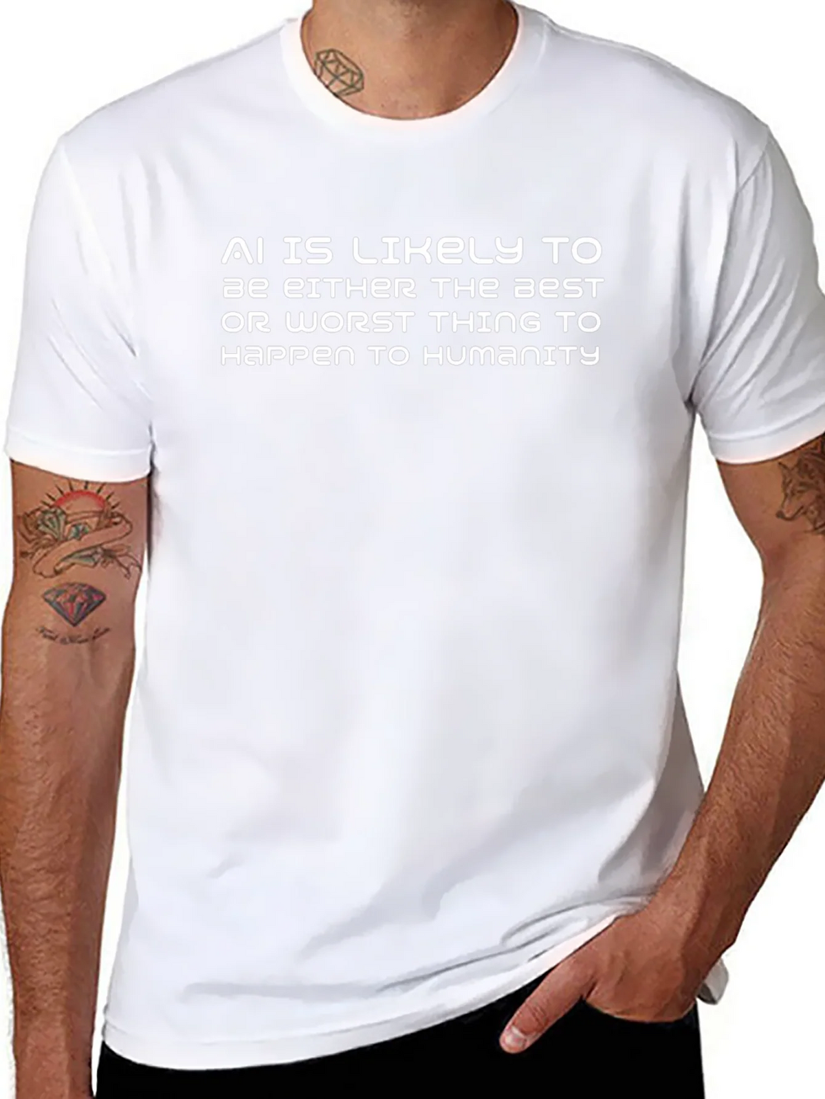 AI Humor T-Shirt: Best or Worst Thing? product image 7