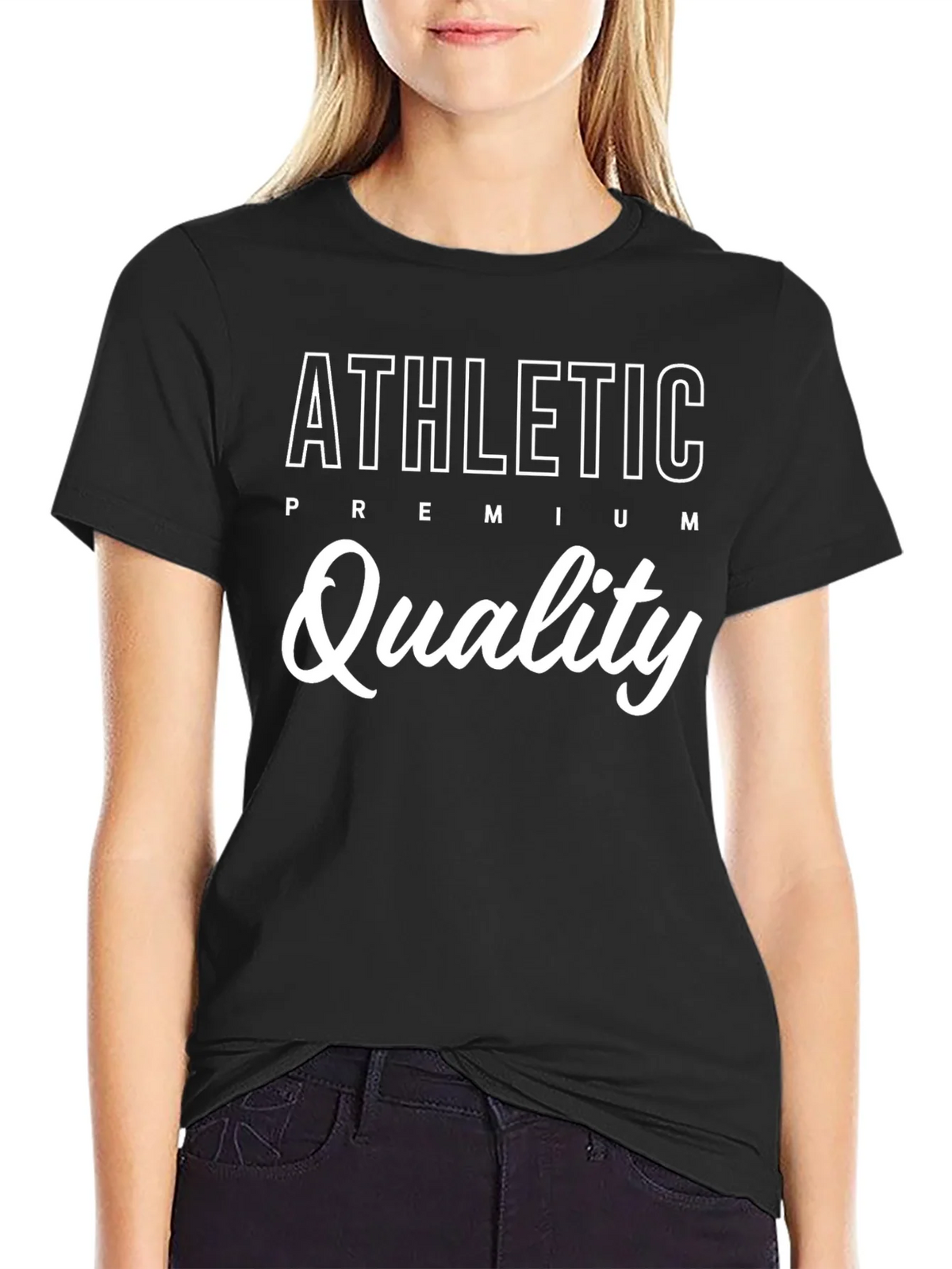 Athletic Premium Quality Black T-Shirt product image 2