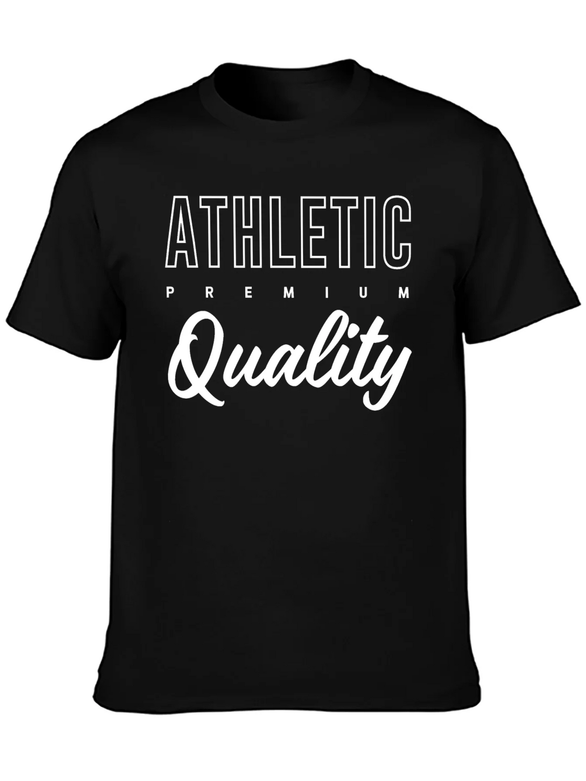 Athletic Premium Quality Black T-Shirt product image 3