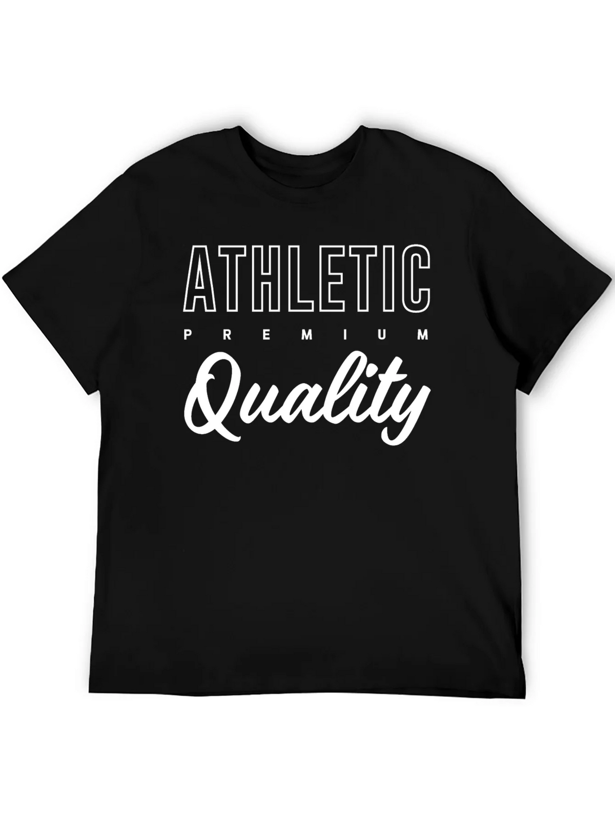 Athletic Premium Quality Black T-Shirt product image 5