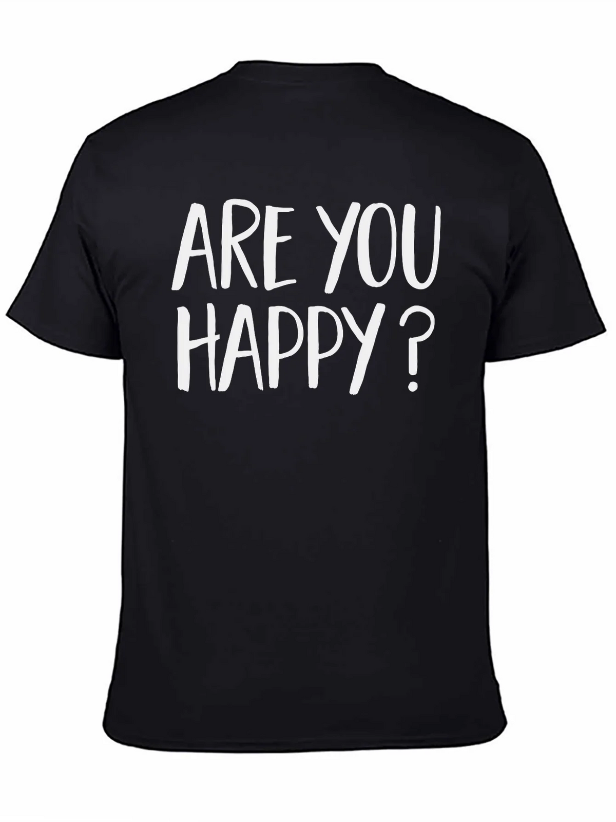 Are You Happy? Graphic Tee - Soft Cotton Blend product image 4