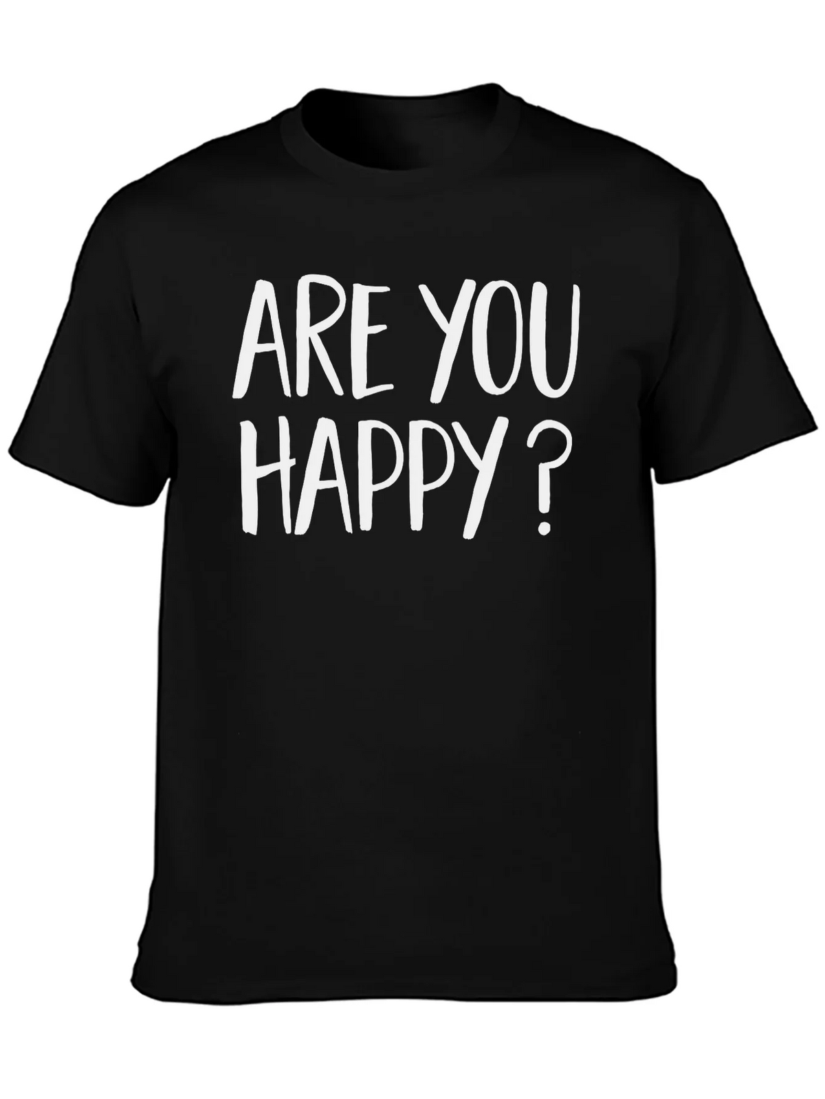 Are You Happy? Graphic Tee - Soft Cotton Blend product image 3