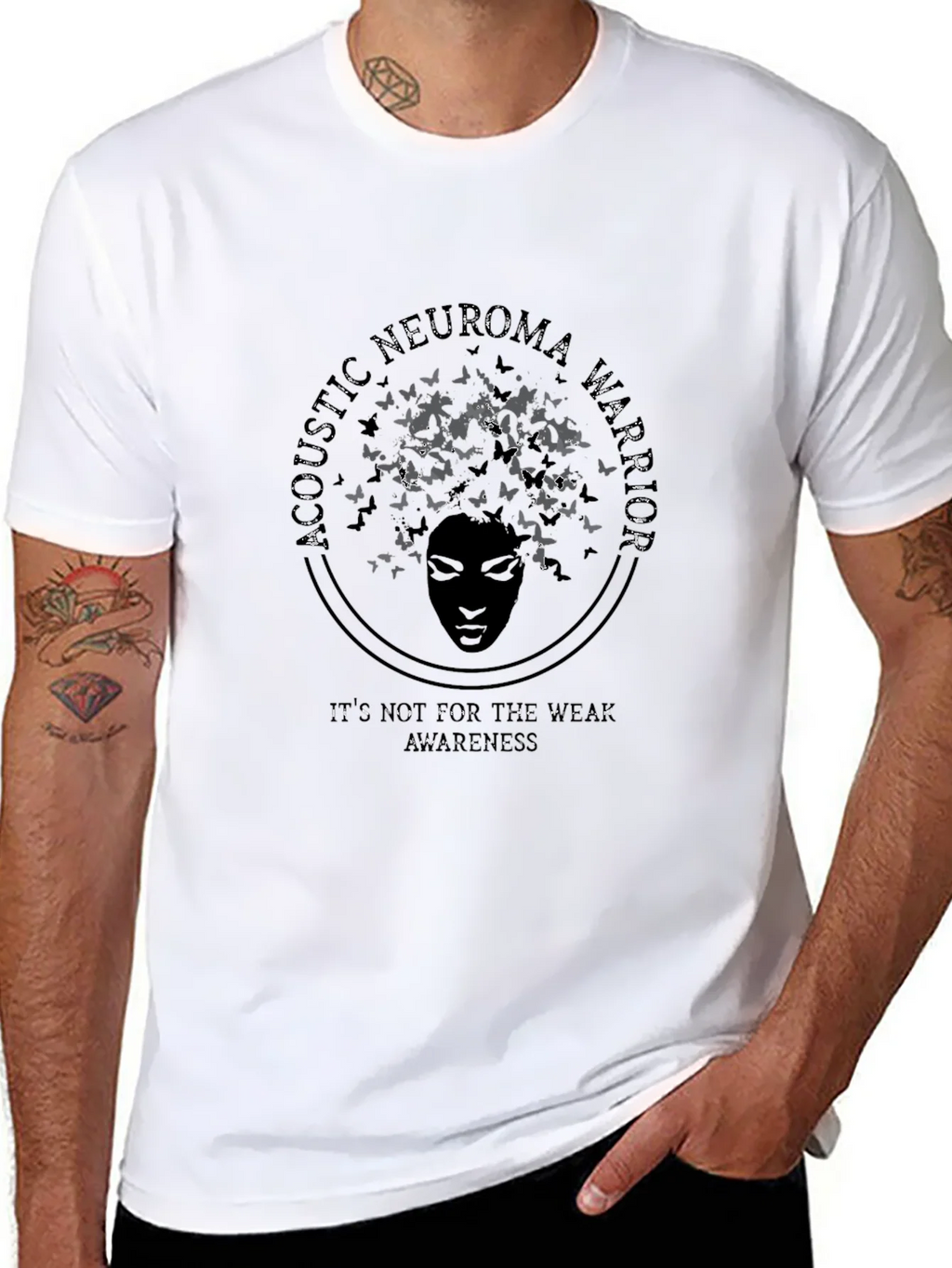 Acoustic Neuroma Awareness T-Shirt product image 7