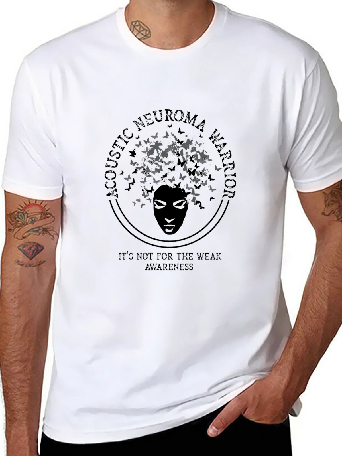 Acoustic Neuroma Awareness T-Shirt product image 7