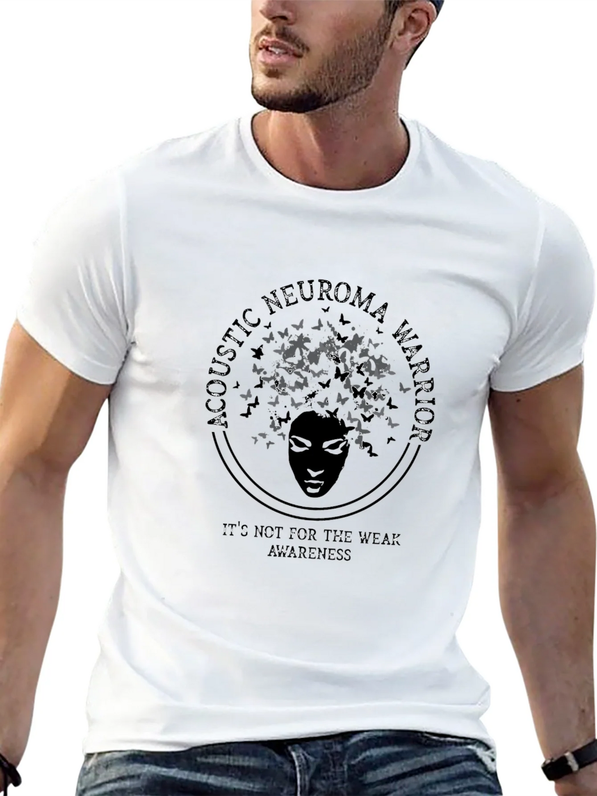 Acoustic Neuroma Awareness T-Shirt product image 12